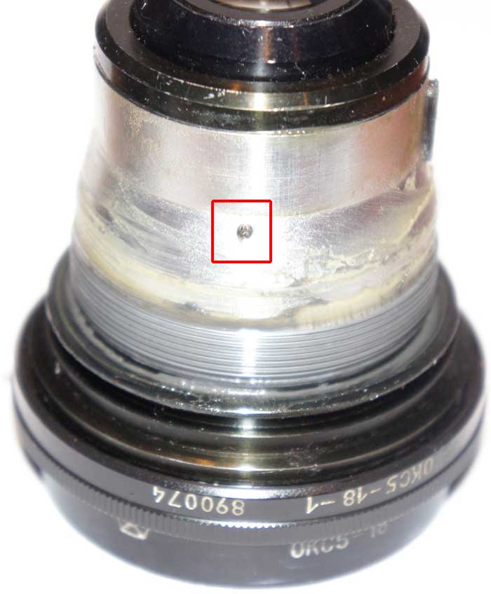 OKS5-18-1 lens and spare optical block