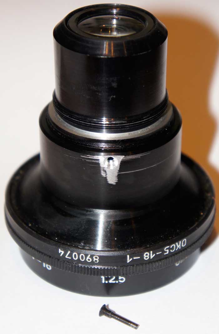 OKS5-18-1 lens and spare optical block