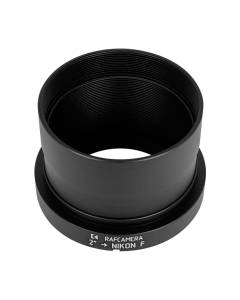 2 inch tube to Nikon F camera mount adapter