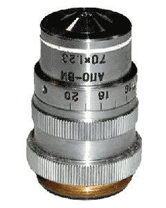 LOMO Microscope Objective - APO 70x1.23 WI CGCC