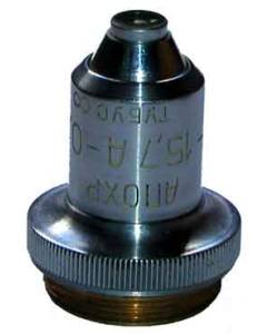 LOMO Microscope Objective - APO F=15.7mm, n.a.0.30