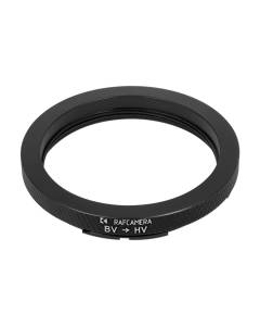 Bayonet V (Kiev-88, Salyut-S, Hasselblad 1000F) lens to Hasselblad V camera mount adapter