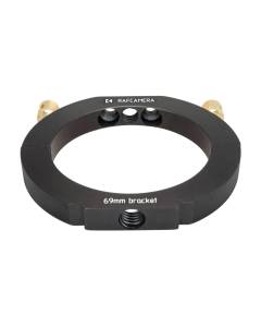 Support bracket (69mm) for Angenieux Type 10x25T2 zoom lens (f/3.2, 25-250mm)