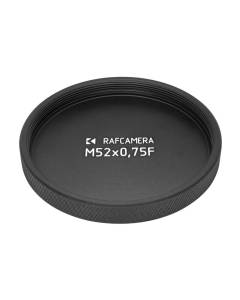 Screw-on cap with M52x0.75 female thread