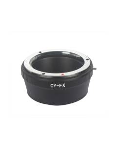 Contax/Yashica (CY) lens to Fujifilm X-mount cameras adapter