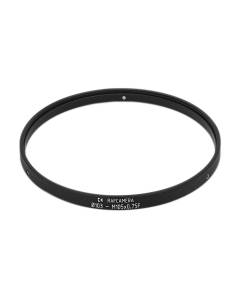 103mm clamp to M105x0.75 female thread adapter for BV #304 FRANSCOPE