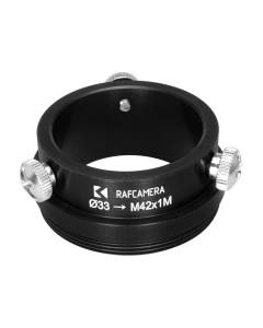 33mm clamp to M42x1 male thread adapter for helicoids