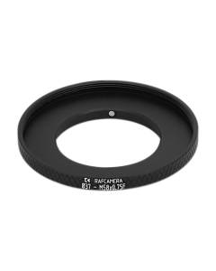 37mm clamp to M58x0.75 female thread adapter (step-up ring) for Kiev-16U lenses