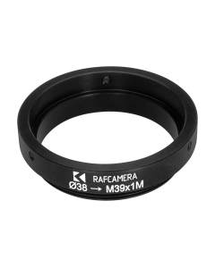 38mm clamp to M39x1 male thread adapter for Schneider Macro-Symmar