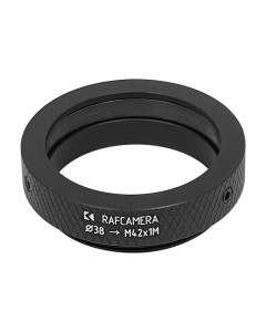 38mm clamp to M42x1 male thread adapter for projection lenses