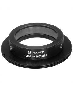 38mm clamp to M65x1 male thread adapter for helicoids