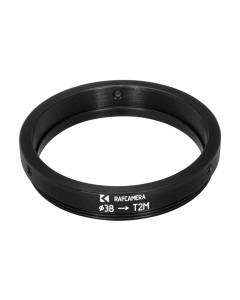 38mm clamp to M42x0.75 (T2) male thread adapter for Schneider Macro-Symmar