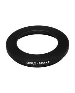 38.2mm bore to M54x1 male thread adapter for Compound Dagor shutters