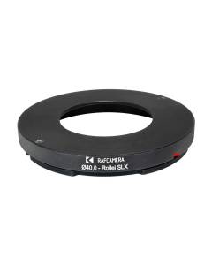 40mm to Rolleiflex SLX mount adapter for shutters