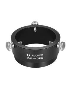 46mm to 52mm dovetail microscope adapter