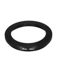 50.4mm bore to M65x1 male thread adapter for Ilex #3 shutters
