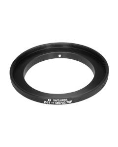 51mm clamp to M67x0.75 female thread adapter