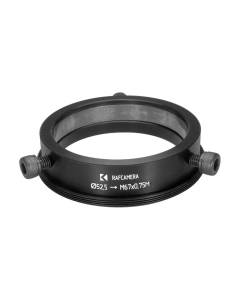 52.5mm clamp to M67x0.75 male thread adapter (for ISCO Ultrastar)