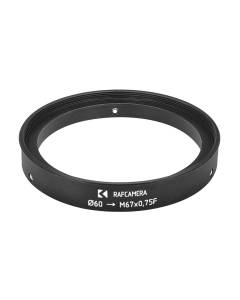 60mm Clamp to use M67x0.75 (67mm) filters on KOWA 16-D