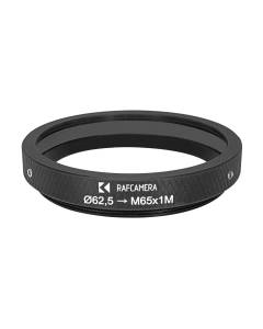 62.5mm to M65x1 thread adapter (LOMO projection lenses on helicoids), IMPROVED