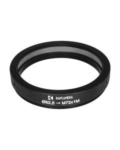 62.5mm clamp to M72x1 male thread adapter