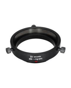 65mm clamp to Fujifilm GFX camera mount adapter