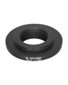 42mm microscope dovetail to M42x0.75 (T2) male thread adapter