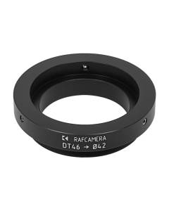 46mm dovetail to 42mm clamp adapter for Olympus BX/CX microscope