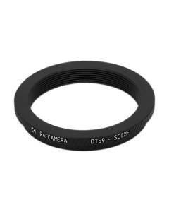 59mm ONAG dovetail to SCT2 female thread adapter