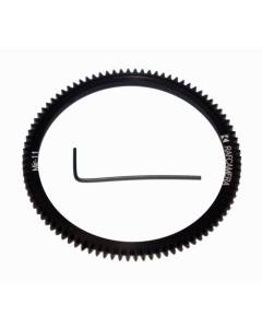 Follow Focus Gear (65-74-5mm) for KMZ Mir-11 lens in Krasnogorsk-2 mount