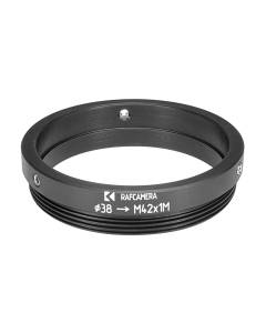 38mm clamp to M42x1 male thread adapter for Schneider Macro-Symmar