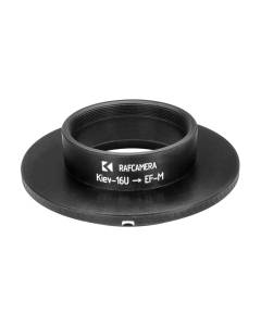 Kiev-16U lens to Canon EOS (EF-M) camera mount adapter