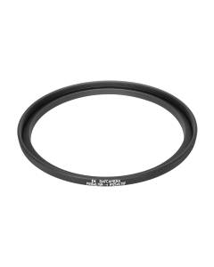 M118x0.75 male to M125x0.75 female thread adapter (118mm to 125mm step-up ring)
