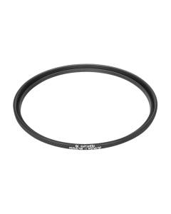 M125x0.75 male to M127x0.75 female thread adapter (125mm to 127mm step-up ring)