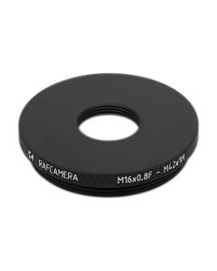 M16x0.8 female to M42x1 male thread adapter