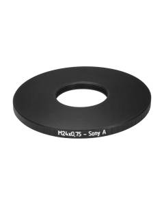 M24x0.75 female thread to Sony/Minolta A-mount camera adapter