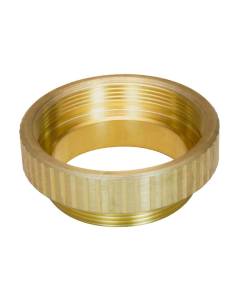 M25x0.75 male to M27x0.75 female thread adapter, bronze