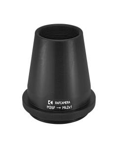 M26x0.75 female to M42x1 male thread adapter, cone