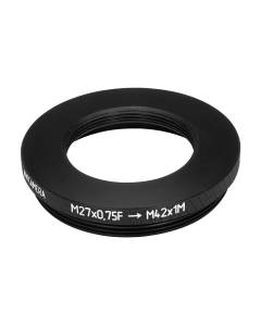 M27x0.75 female to M42x1 male thread adapter