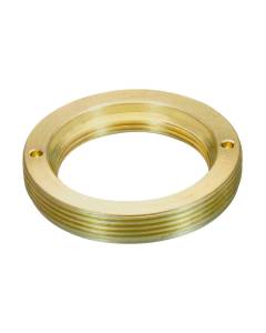 M27x0.75 male to M19x0.75 female thread adapter, flangeless, bronze