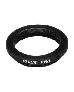 M33x0.75 female to M39x1 (LTM) male thread adapter