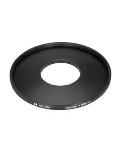 M35.5x0.5 male to M77x0.75 female filter step-up ring for Kiev-16U lenses