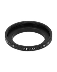 T2 female to M35x0.5 male thread adapter for Starlight Xpress CCD