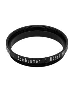 M38x1 male to M39x0.5 female thread adapter