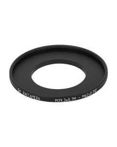 M39.3x0.7 male to M62x0.75 female thread adapter