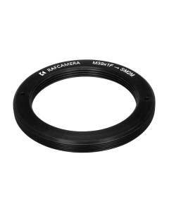 M39x1 female to SM2 male thread adapter, flangeless