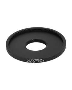 M42x0.75 male to M74x1 female thread adapter