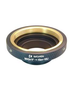 M42x1 lens to Kiev-16U movie camera mount adapter