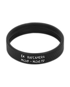 M42x1 female to T2 female thread adapter (coupler)