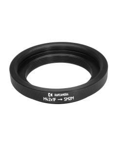 M42x1 female to SM2 male thread adapter